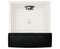 Tranquility Air Pedicure Sink - Removable Black Footrest
