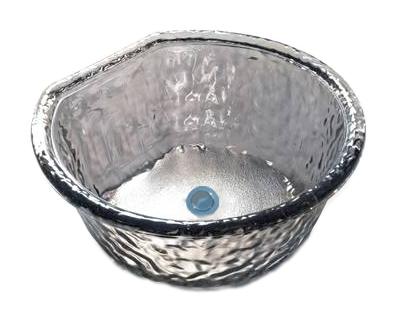 Annulus Nickel Glass Pedicure Sink