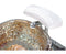 Padded footrest with chrome bracket