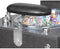 La Rose footrest mounted on pedicure bench with sink