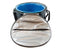 Pedicure bowl carrying case with inside zipper pocket