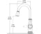 Brantford pedicure sink faucet dimensions