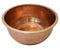 Brillo copper pedicure bowl side view