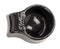 Espresso manicure bowl top view
