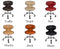 Euro Pedicure Stools Color Options