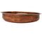 Fire copper manicure bowl side view