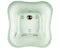 La Fleur glass pedicure sink top view