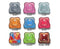 La Fleur glass pedicure sink color options