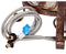 Lenox GS glass pedicure sink with plumbing connections