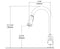 Level pedicure sink faucet dimensions