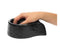 Onyx black manicure bowl with nails soaking