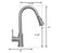 Arc Faucet Specs and Dimensions