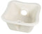  Square Ivory Pedicure Sink