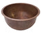 Kahlua copper pedicure bowl side view