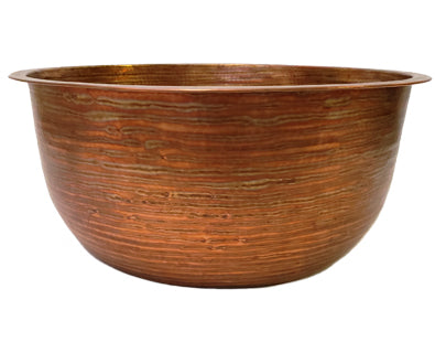 Fire Copper Pedicure Bowl