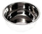 White stainless steel pedicure bowl with powder coated white exterior